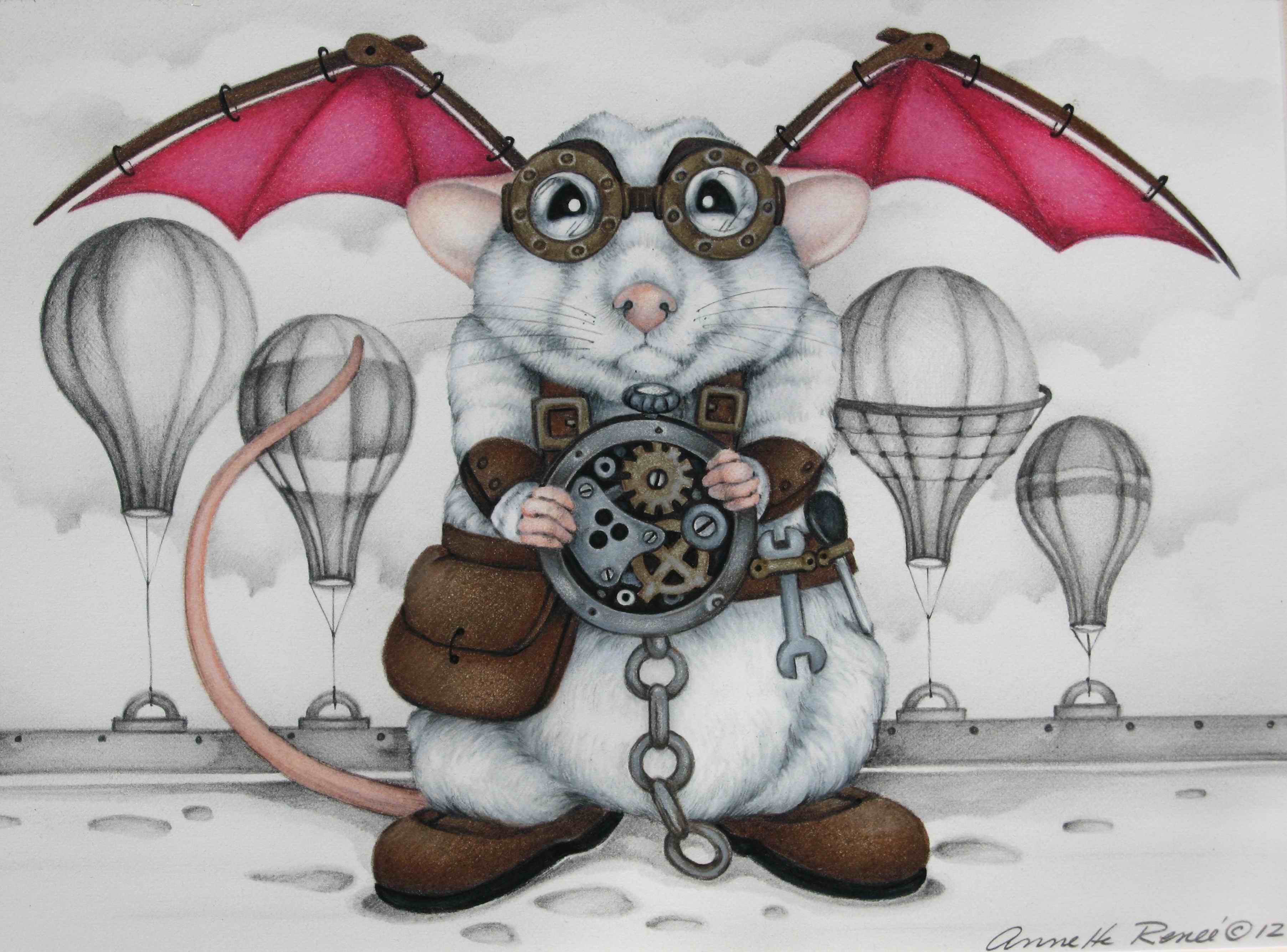AN90 Steampunk Rat