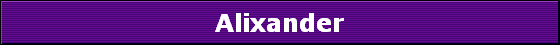 Alixander