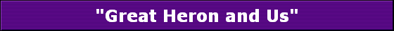 "Great Heron and Us"