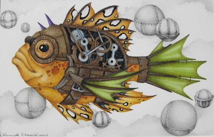 FI80 steampunk fish